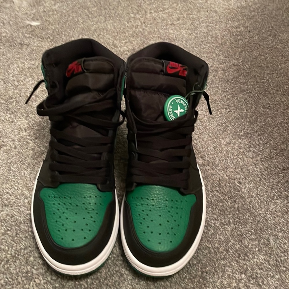 Pine green black.